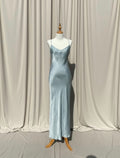 Otomo Marilyn - Silk Satin slip long Dove