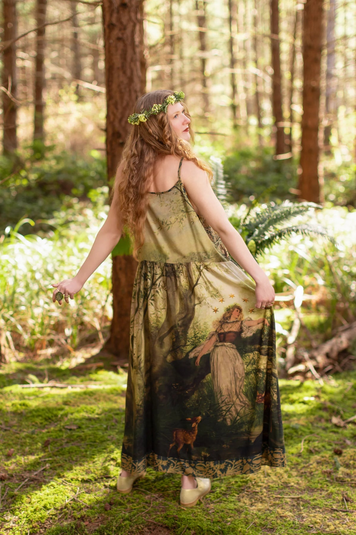 Market of stars THE DAWNING BOHÉME SLIP DRESS
