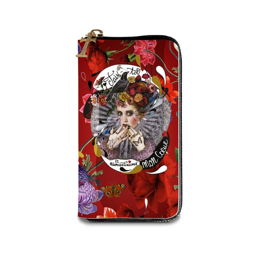 Voglio bene 20x10 travel wallet shut up