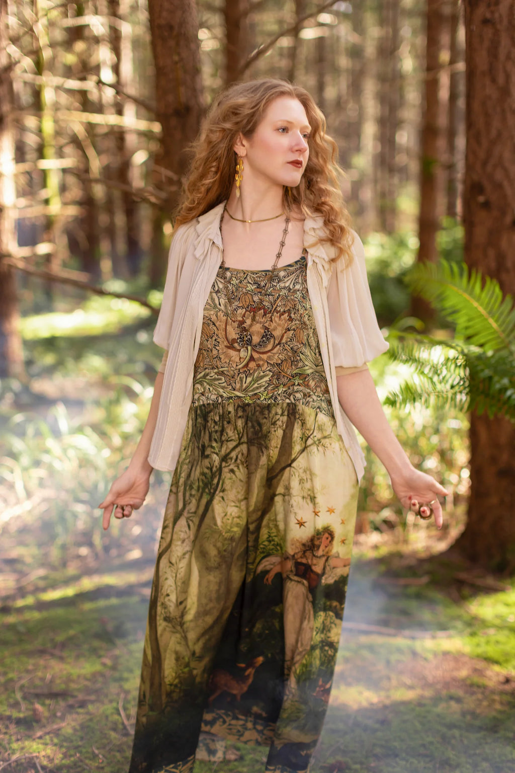Market of stars THE DAWNING BOHÉME SLIP DRESS