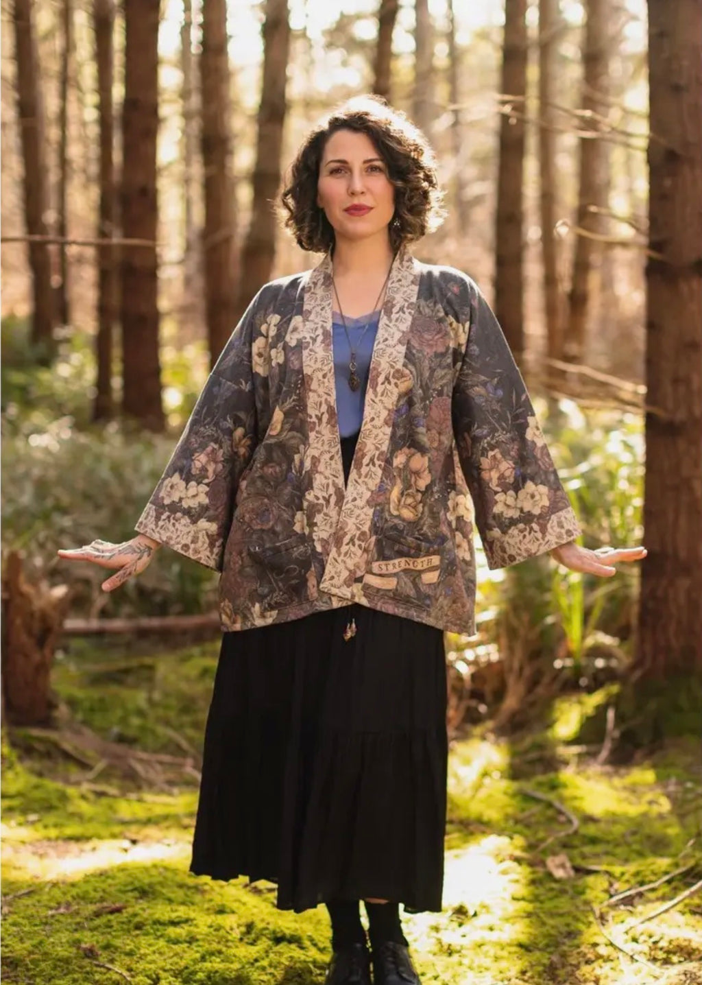 Pre order Lionheart fleece cottage cadigan kimono