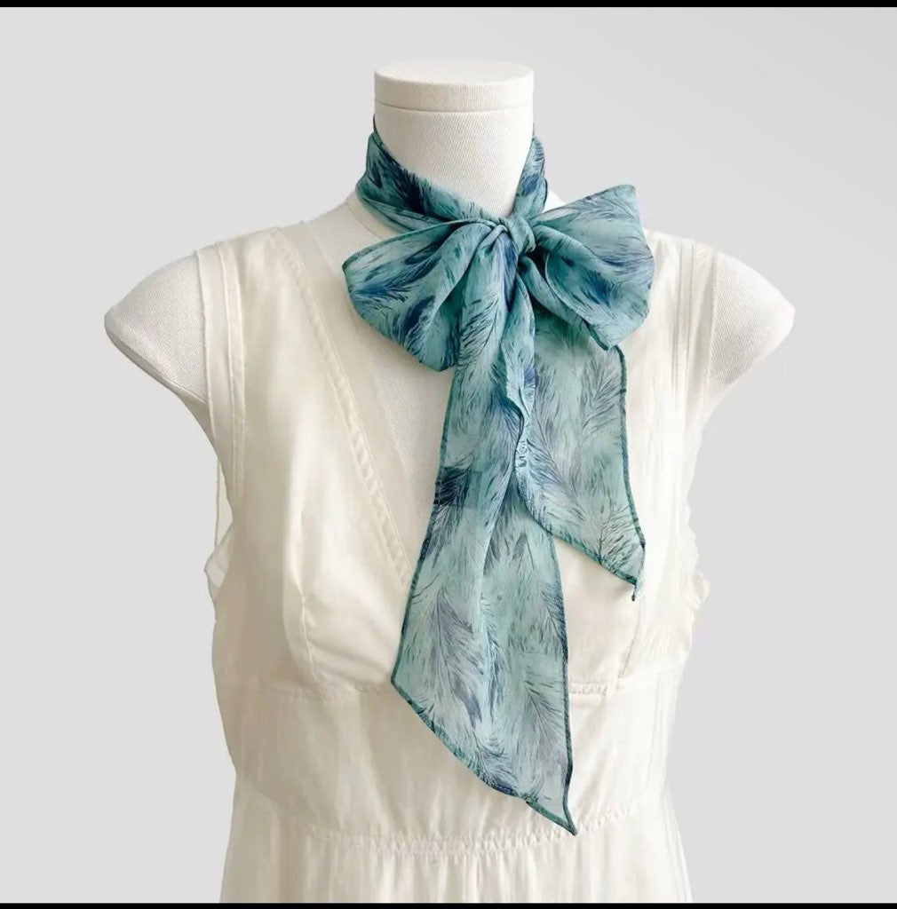 Kaiyi Patterned neck scarfs