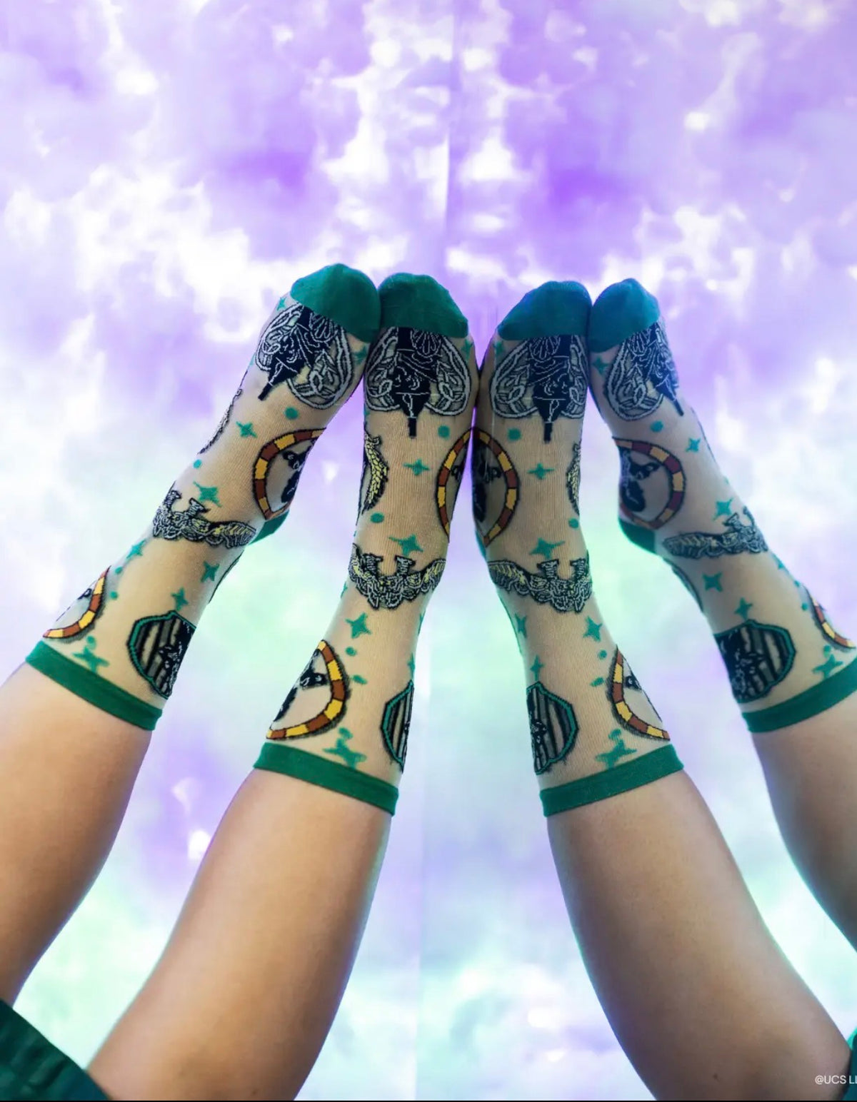 Wicked all roads leads to oz shimmer socks