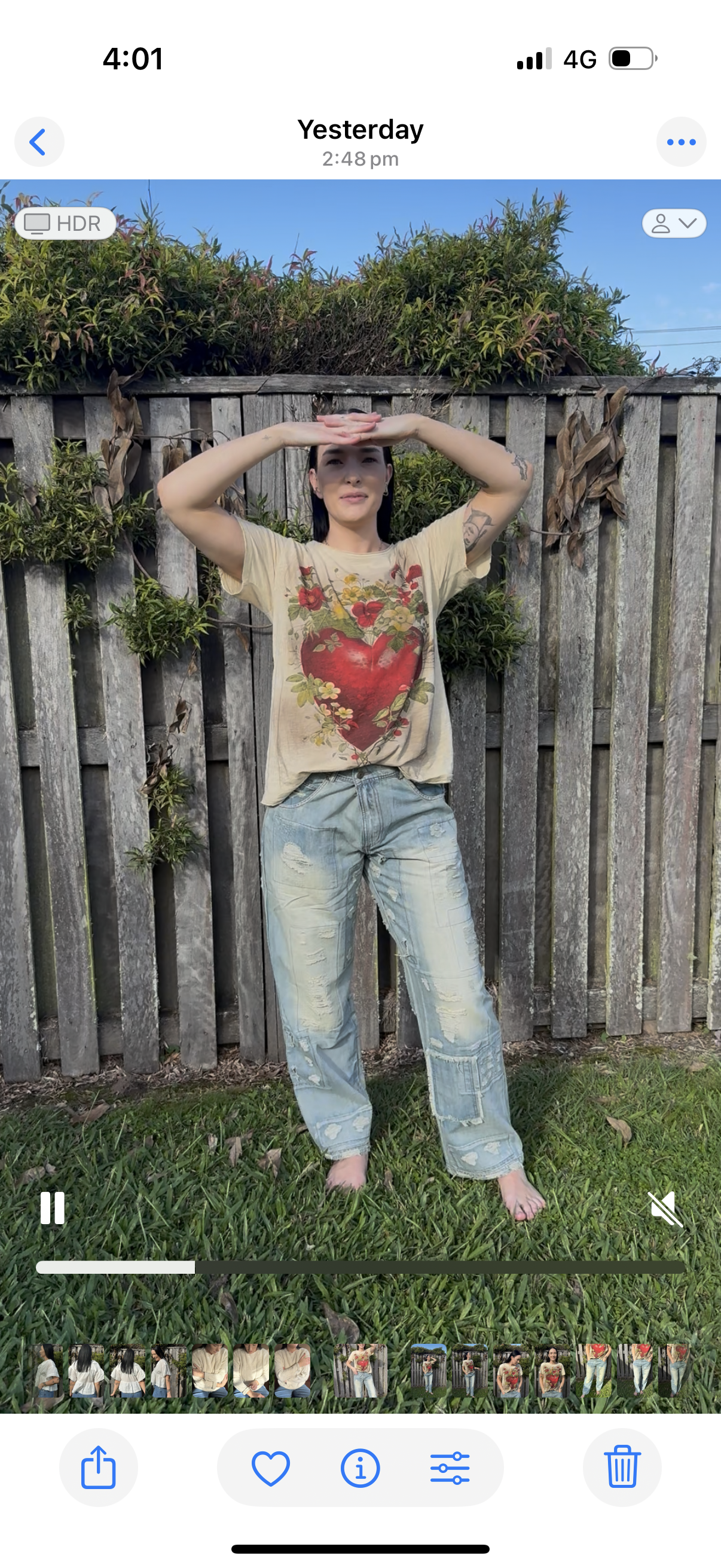 Jaded gypsy peace and love jeans classic