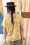 BLOCKPRINT MALIBU CA Tee - TOP 1761MAGNOLIA PEARL - Stay Wild Collective  t shirt