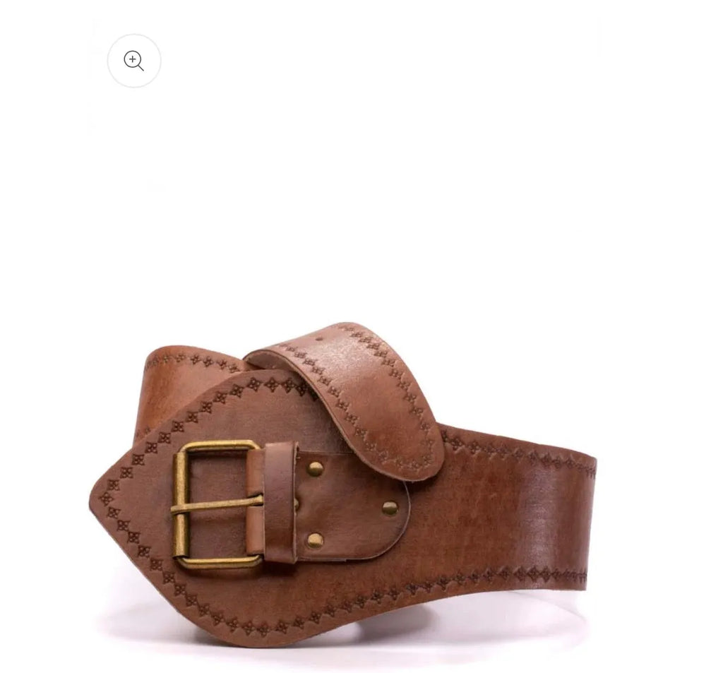 Babushka Belt tan - Stay Wild Collective  belts