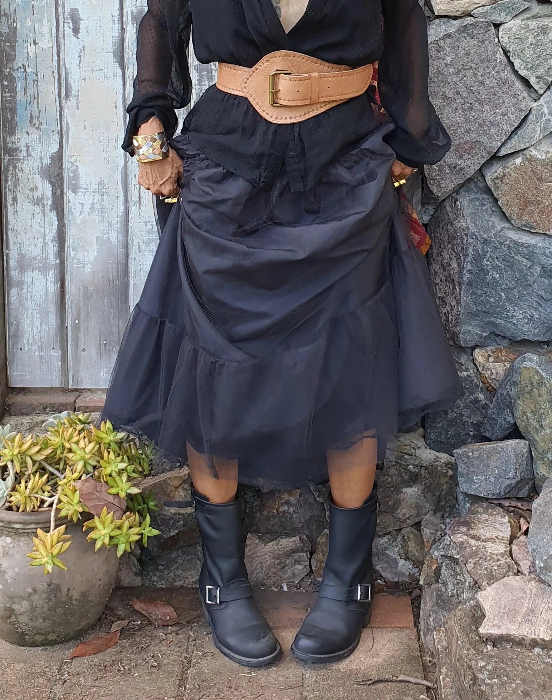 Babushka Belt tan - Stay Wild Collective  belts