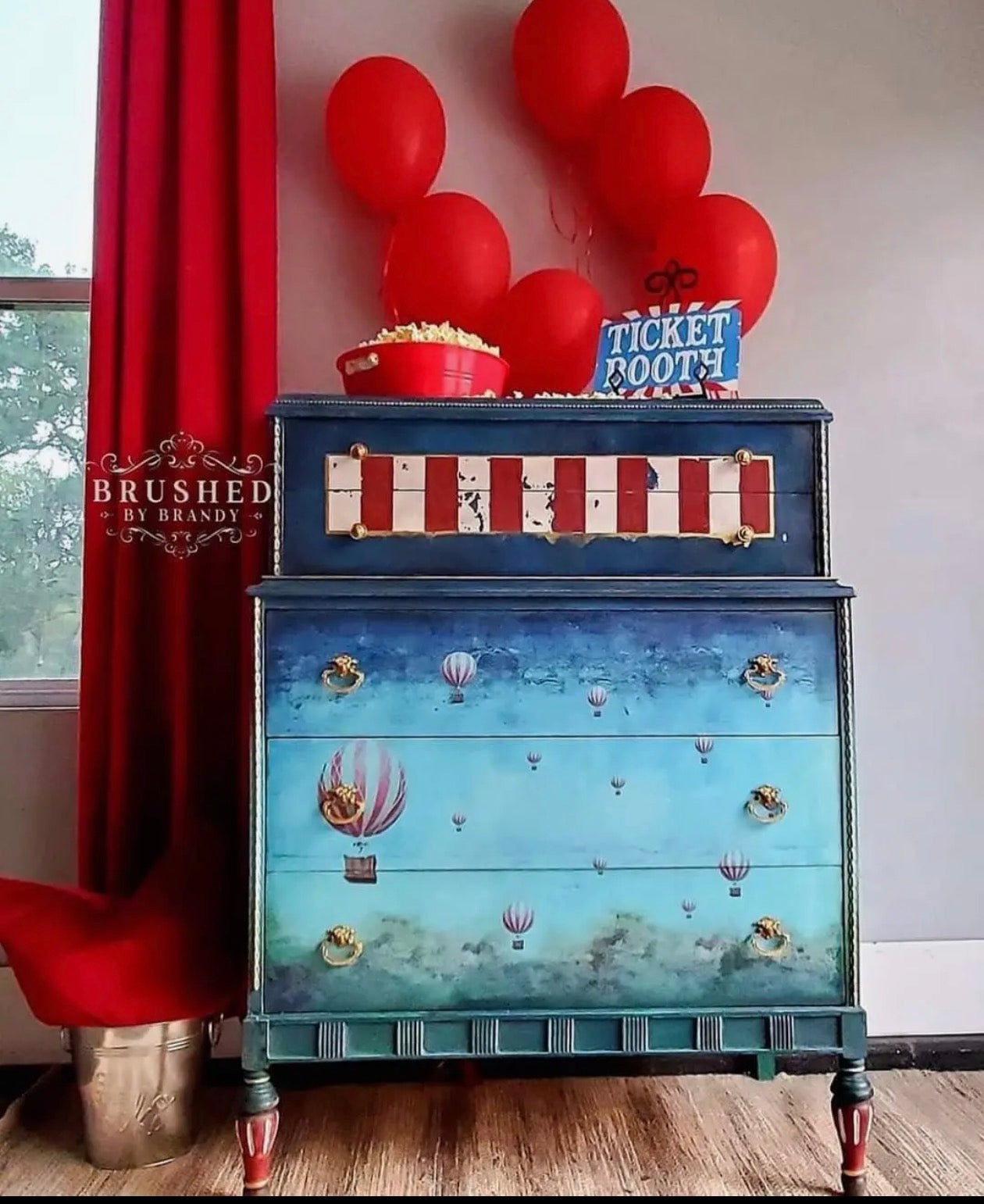  Balloons A1 size large decopage paper - Stay Wild Collective  Decor