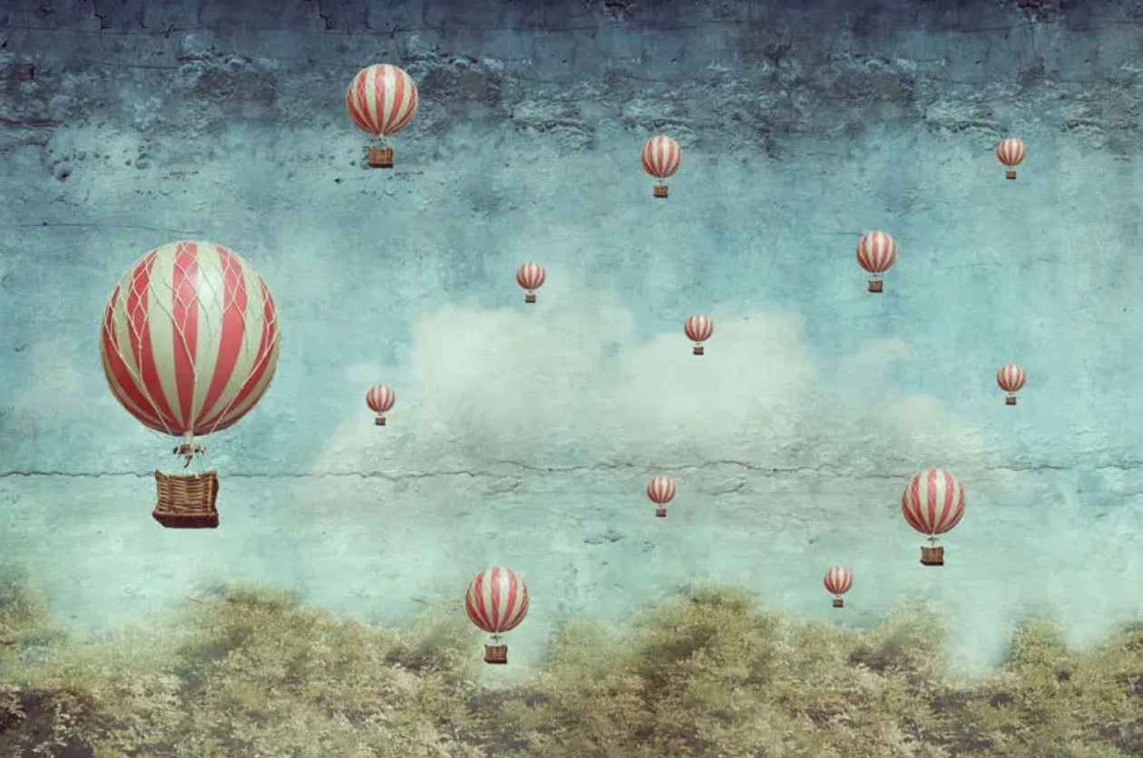  Balloons A1 size large decopage paper - Stay Wild Collective  Decor