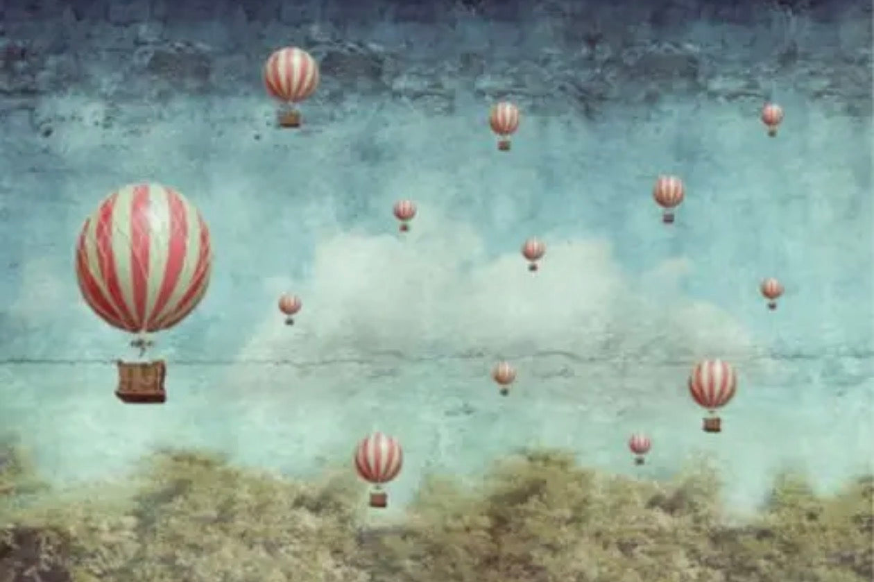  Balloons A1 size large decopage paper - Stay Wild Collective  Decor