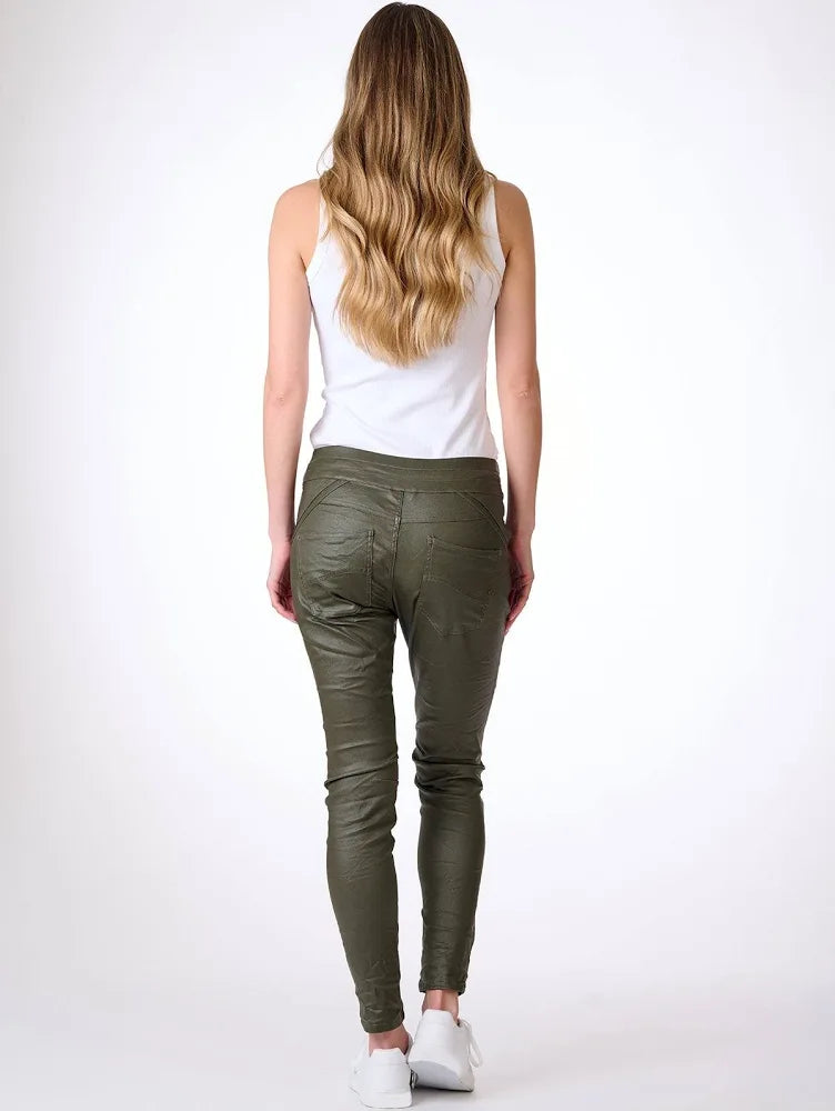  Bianco silverbell jeans olive SALE - Stay Wild Collective  