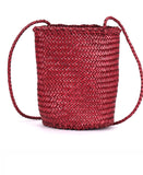 Rugged hide Sorrento bucket bag