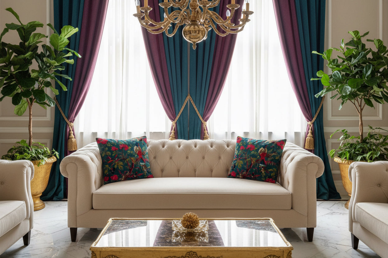 Cotton velvet cushion covers