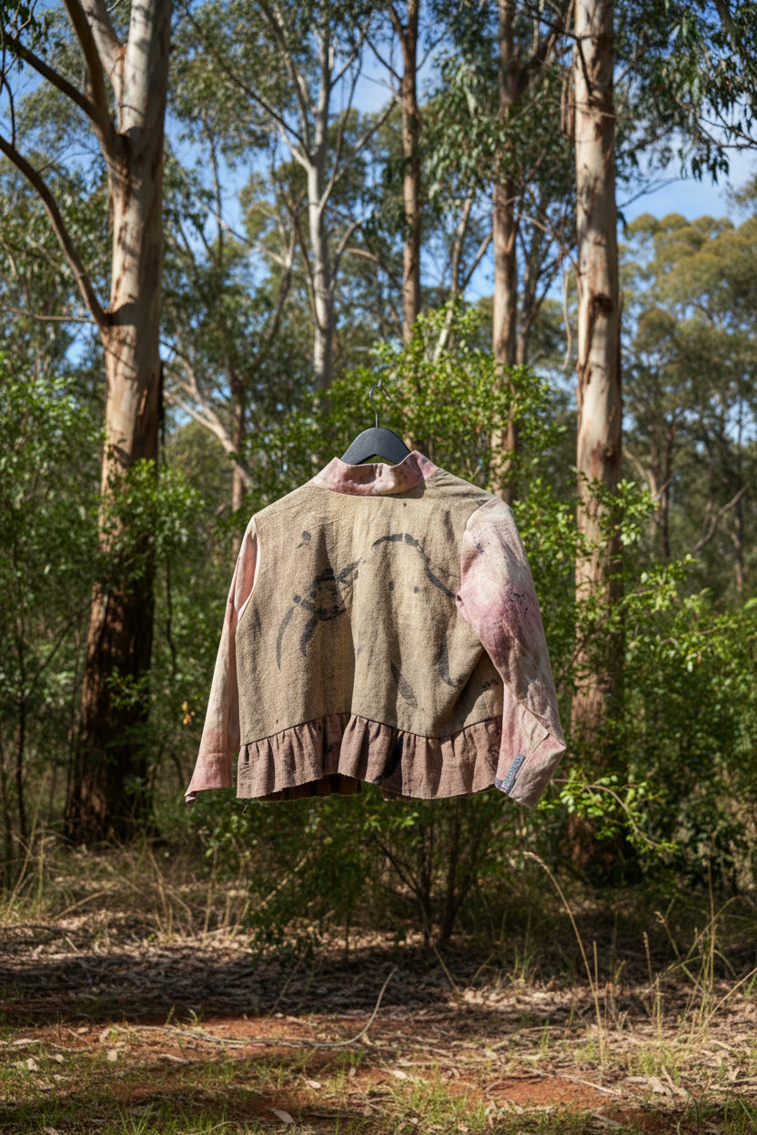Lara Stone patch jacket - size 10/12