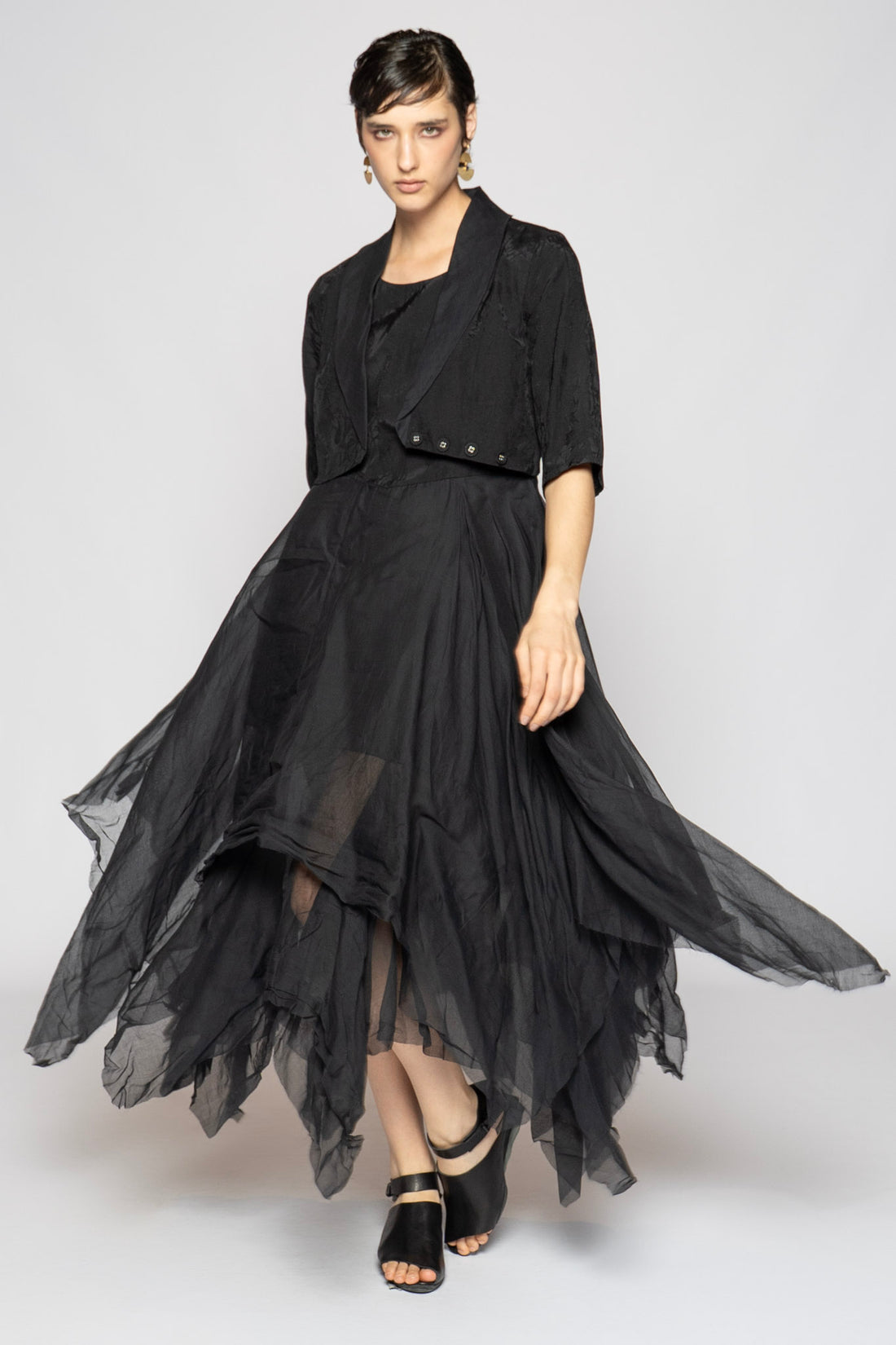 Dogstar bolero jacket cloud Black