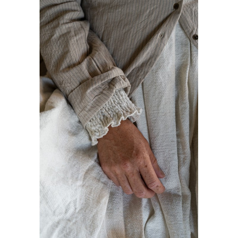 Les ours Aloe linen jacket Lin raye stripe SALE