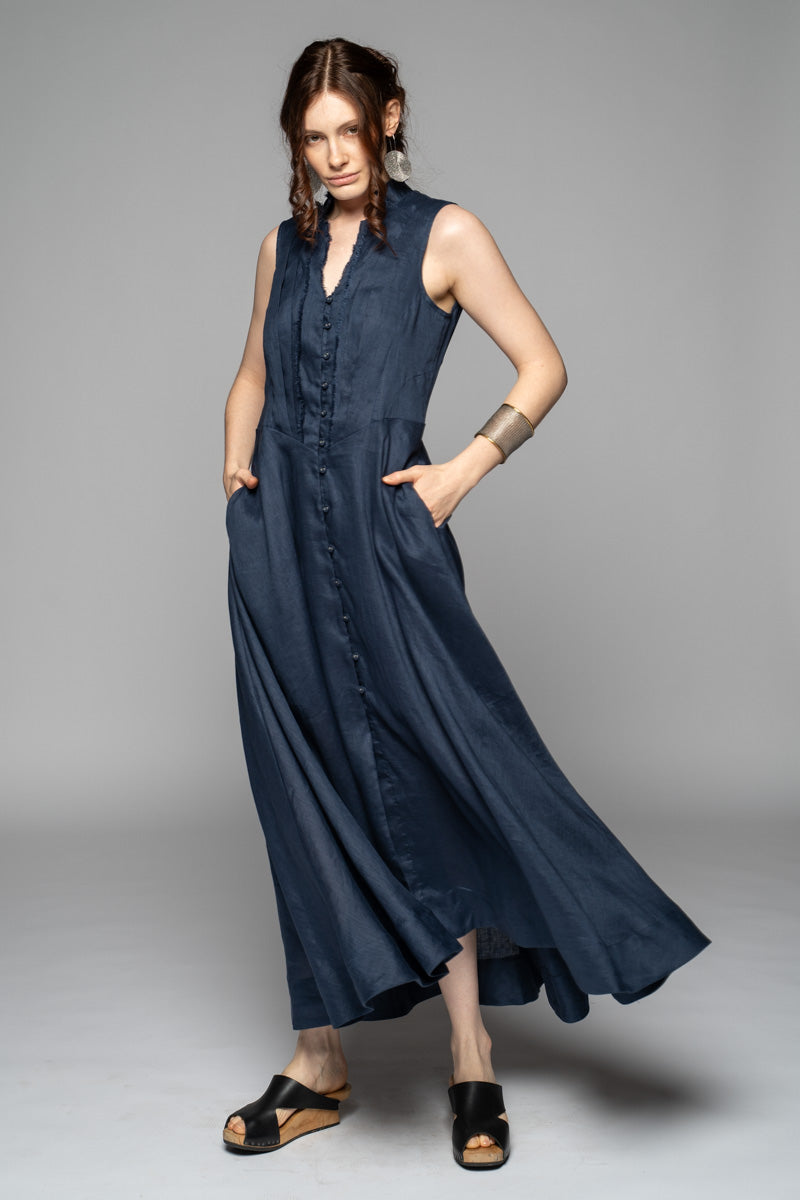 Dogstar Asuka  tuck dress lapis