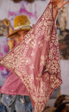 Magnoila Pearl Paisley Tassel Scarf - 229