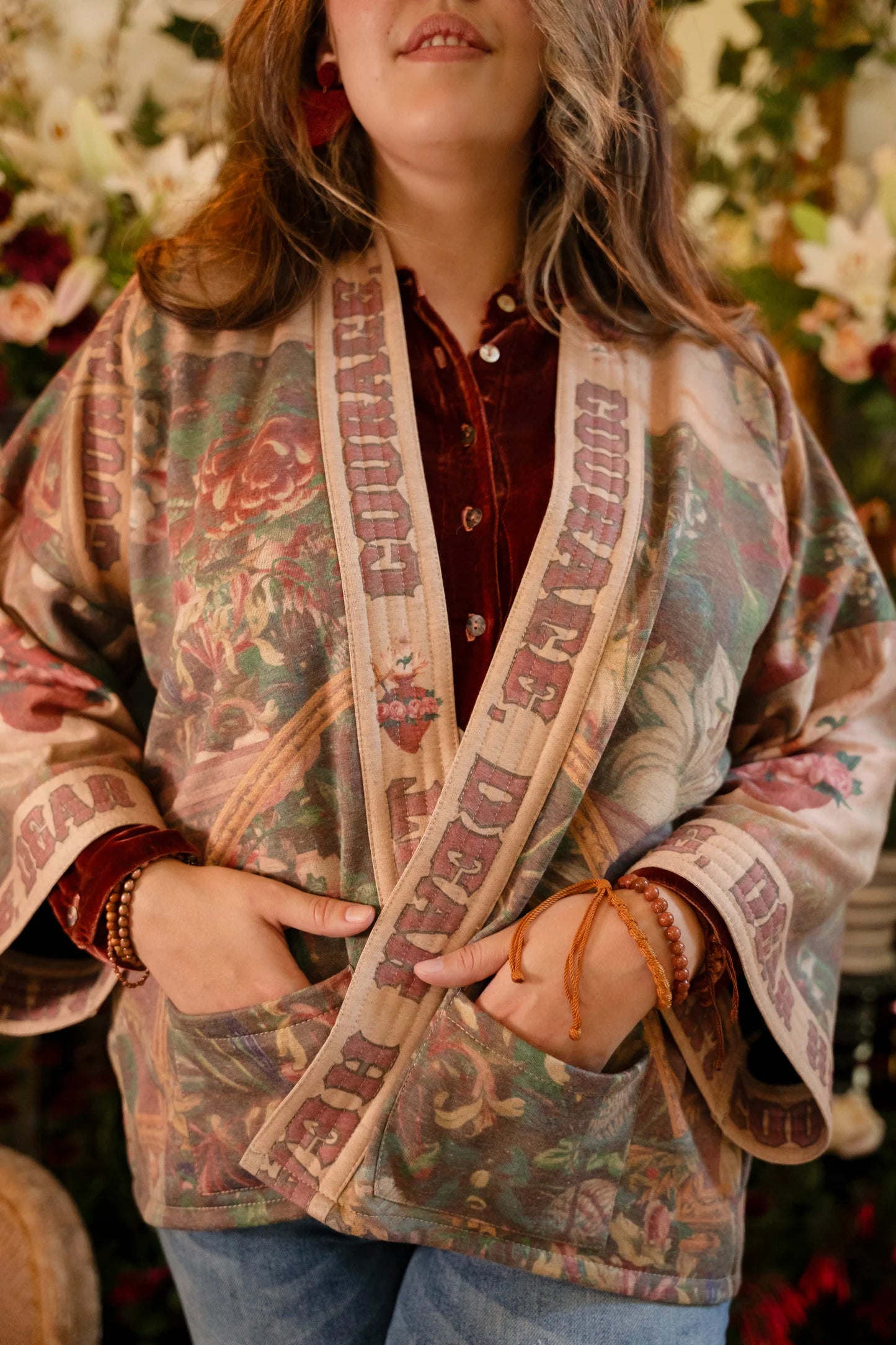   COURAGE DEAR HEART COTTAGE CARDIGAN market of stars - Stay Wild Collective  
