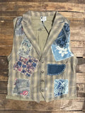 person wearing Canyon sky vest jaded gypsy - Stay Wild Collective  
