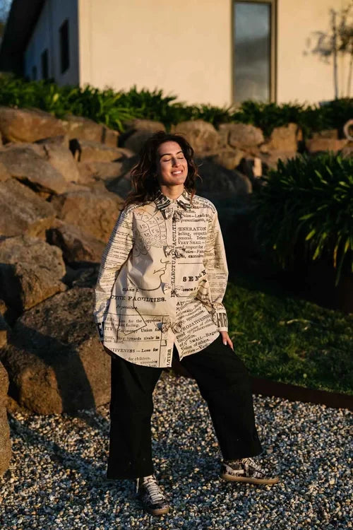  Circular by Maud Alice Dainty Notebook Top - Stay Wild Collective  