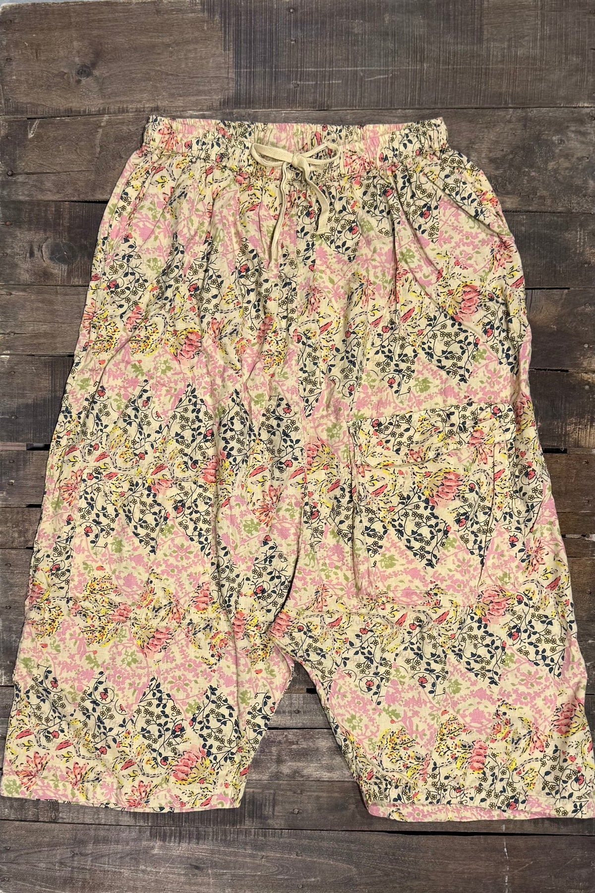 House of Jaded Gypsy Sagebrush Sky Harem Pants