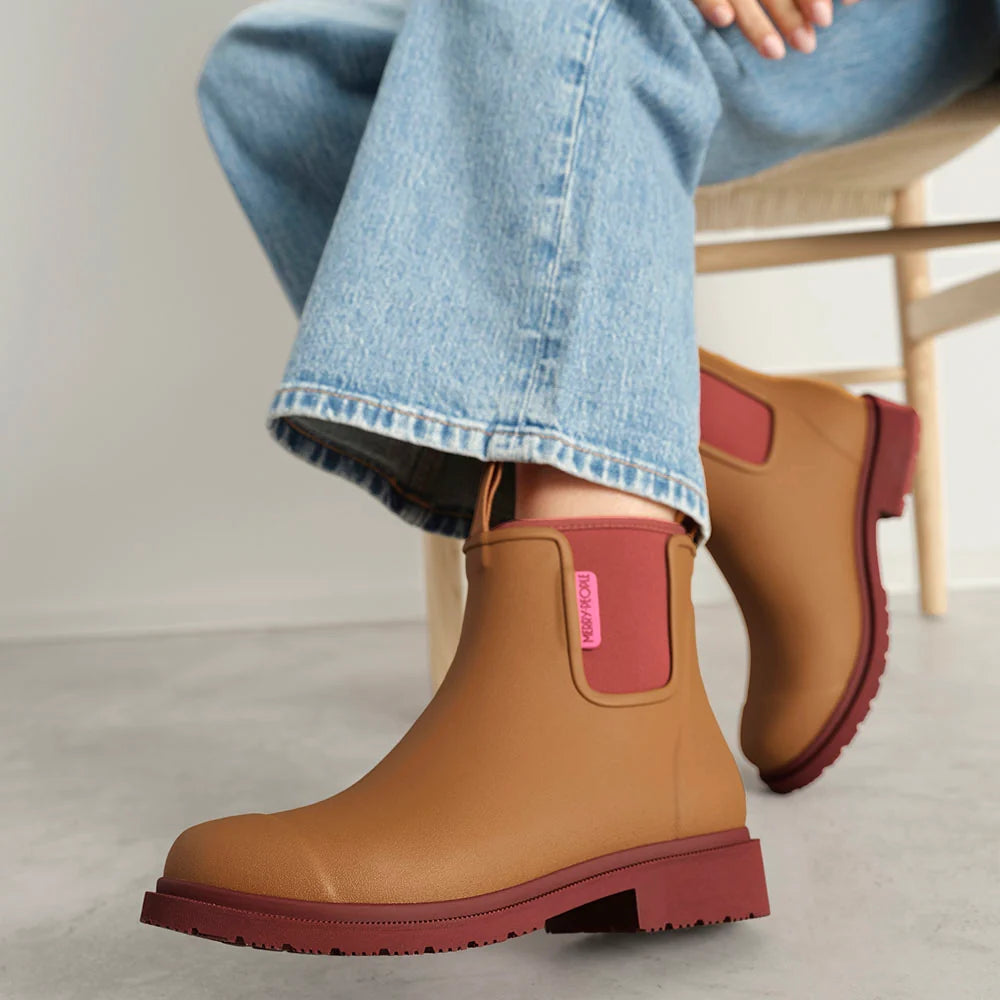 Merry people Bobbi boots ochre NEW