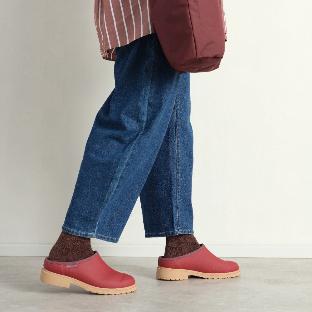 Merry people Billie clog brick red