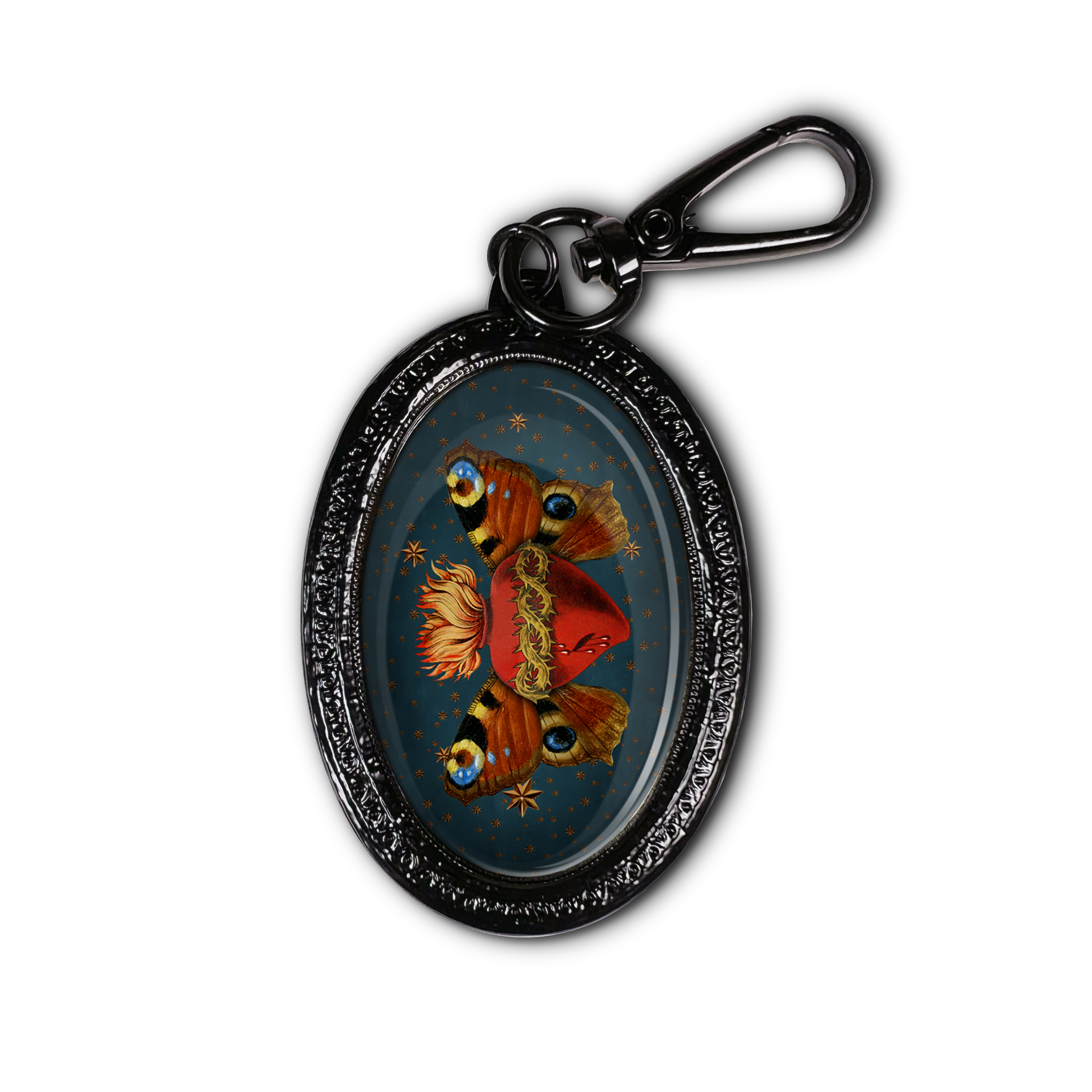 Voglio Bene keychain Sacred Butterfly
