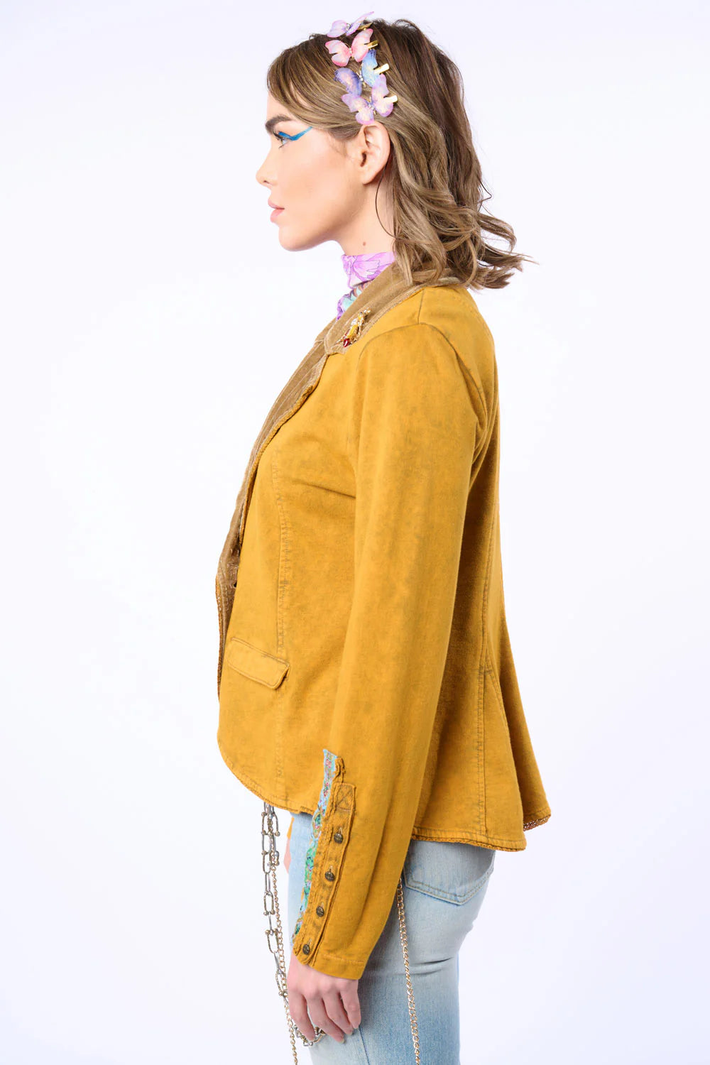 JULIET FRENCH TERRY BLAZER/JACKET