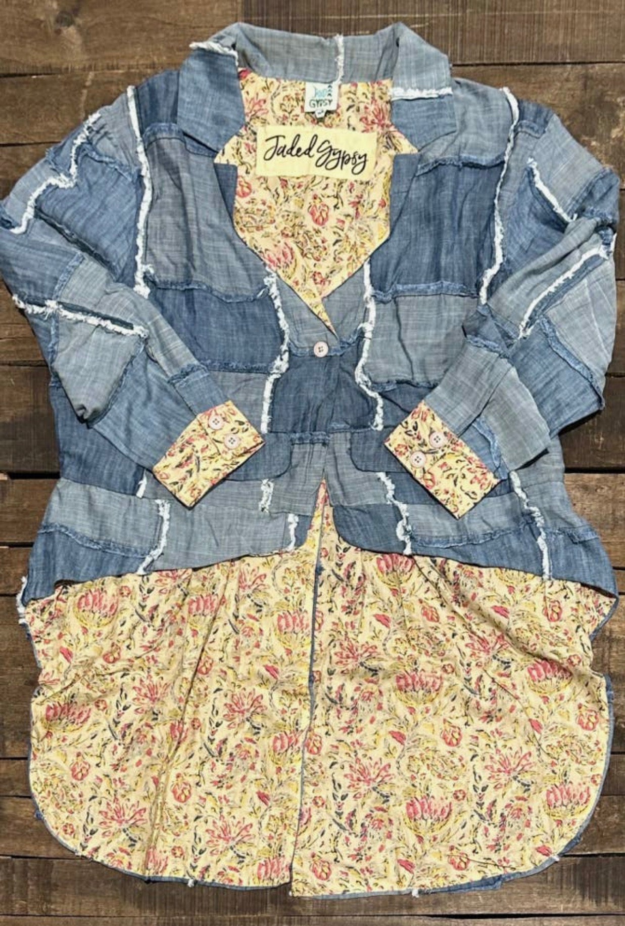 Jaded gypsy patchwork skies delight SALE