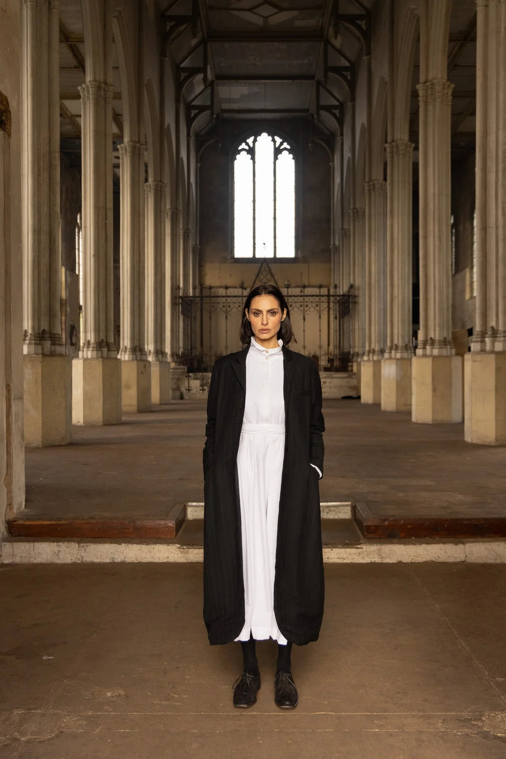 Meg by design arc coat cotton /wool