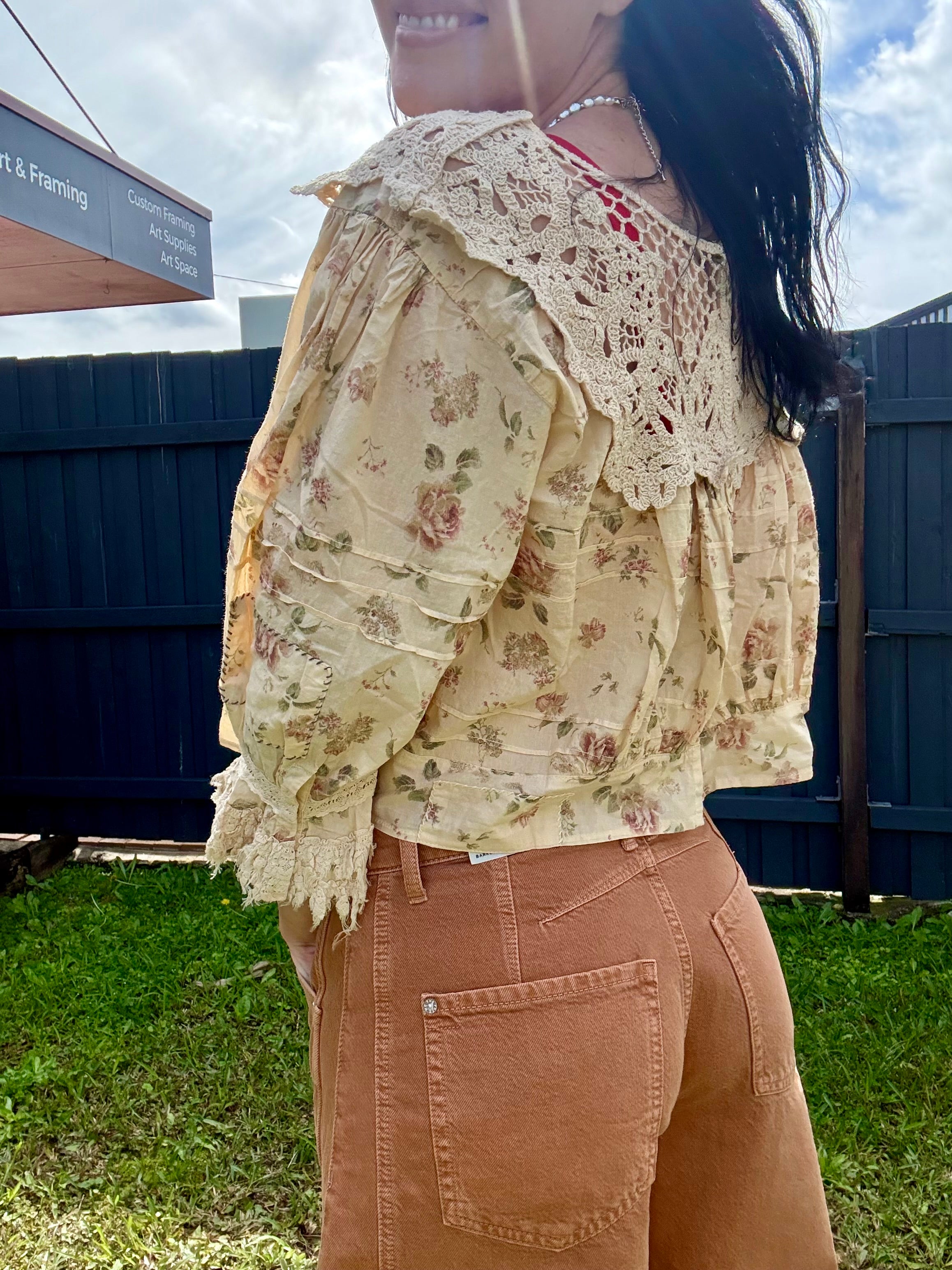 Jaded gypsy forever bloom top