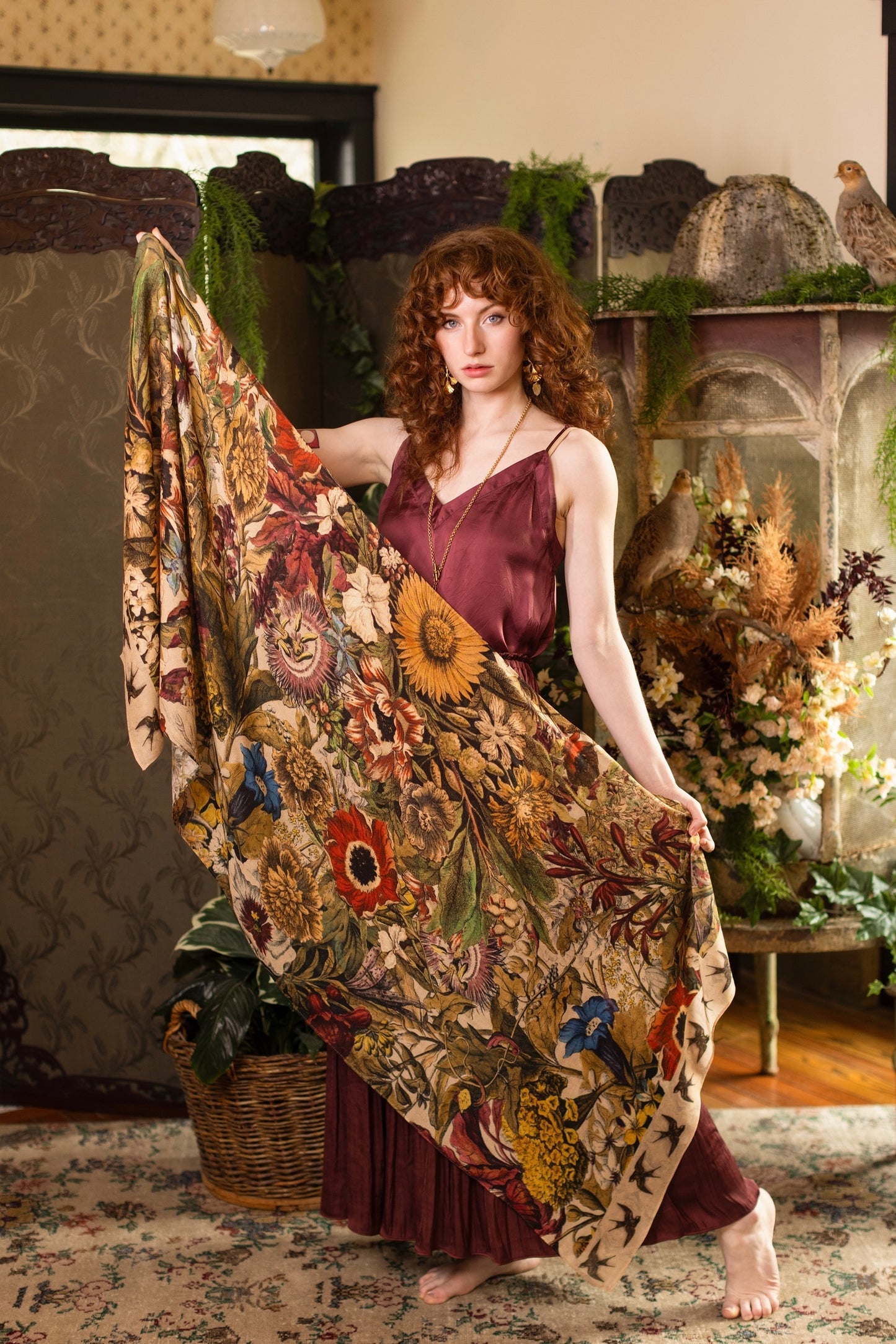 Market of stars golden hour scarf