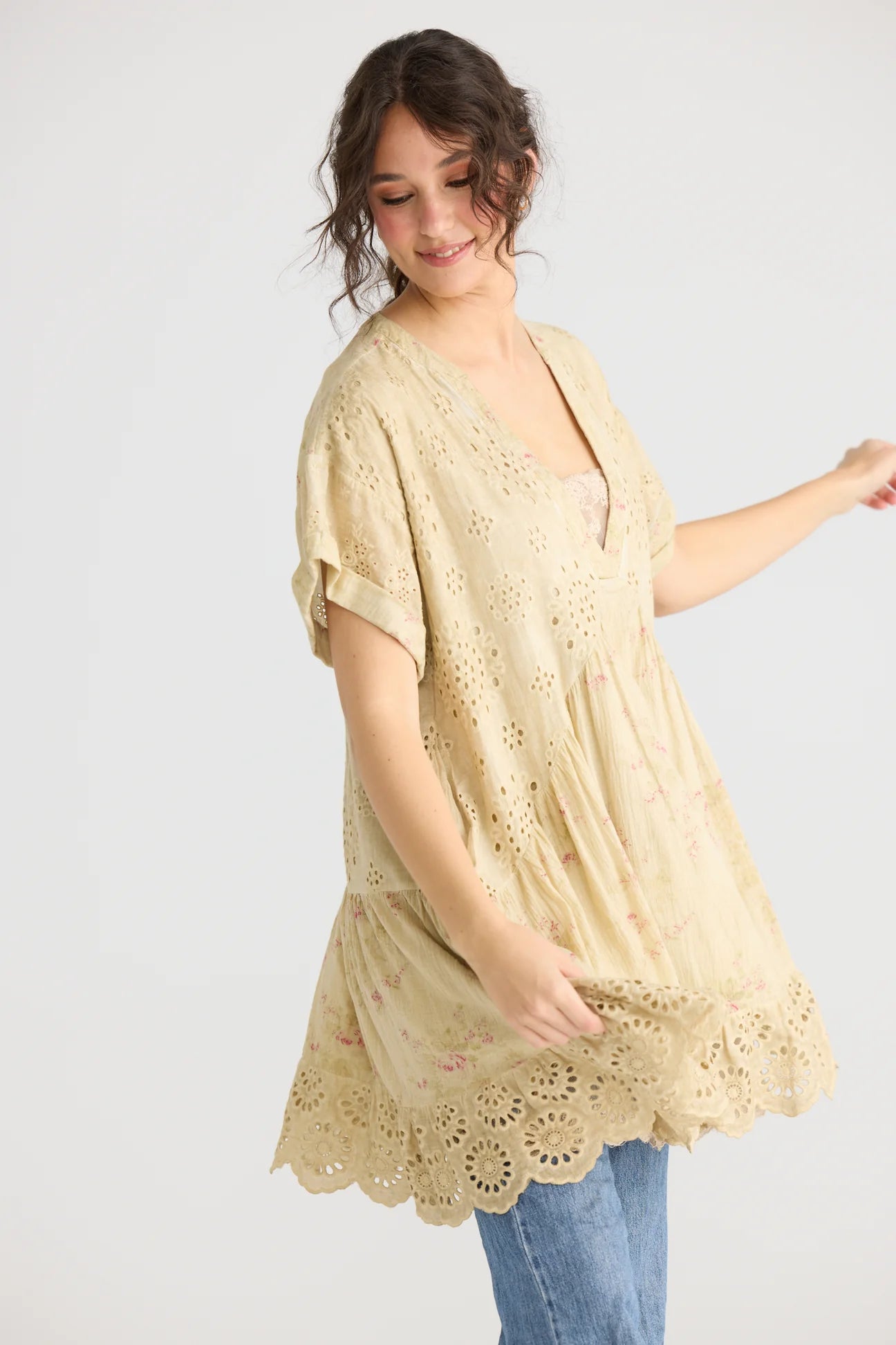 Miss roses sister violet Daisy June Mini dress