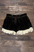 Jaded gypsy vintage romance shorts velvet