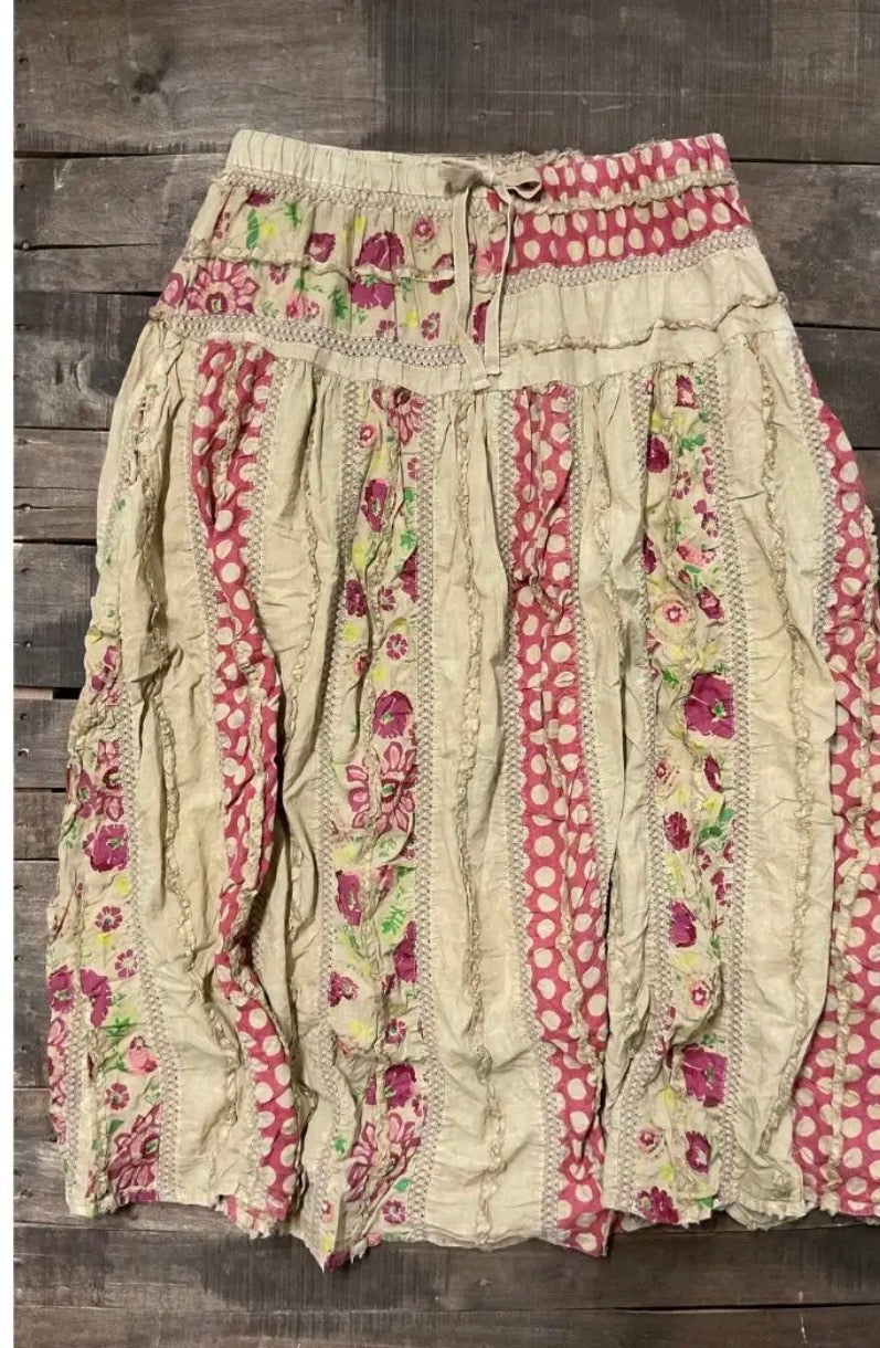 Jaded gypsy garden day dream skirt