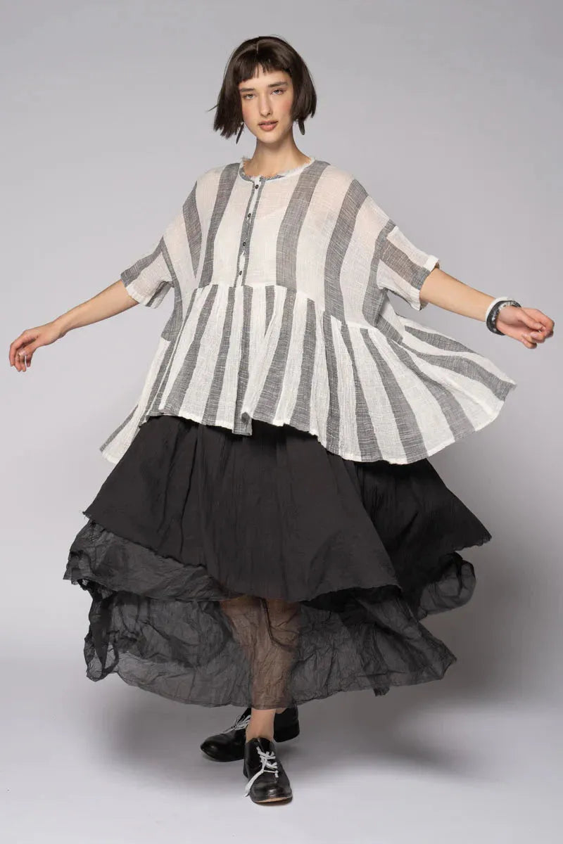 DOGSTAR KINA GATHER SKIRT black - Stay Wild Collective  