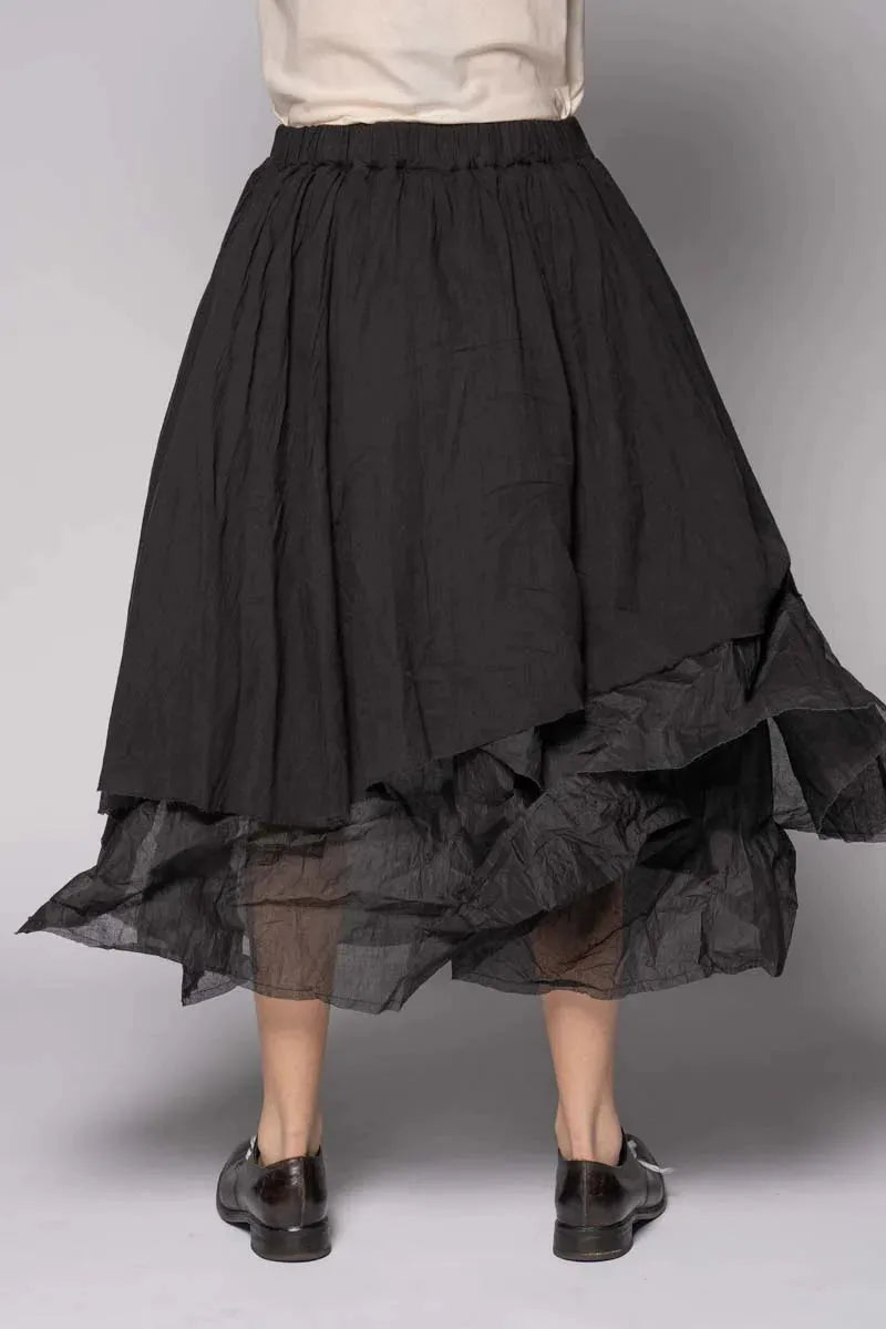 DOGSTAR KINA GATHER SKIRT black - Stay Wild Collective  