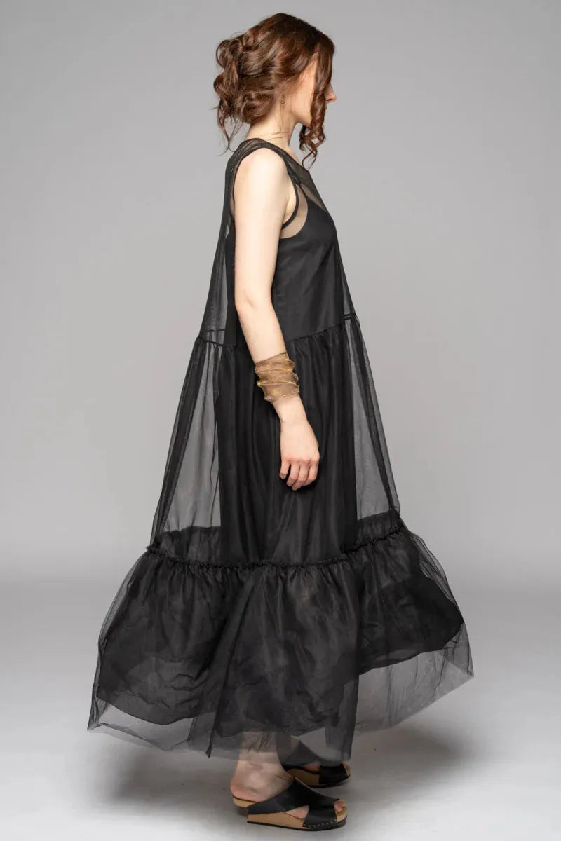 DOGSTAR SORREL TULLE DRESS BLK - Stay Wild Collective  