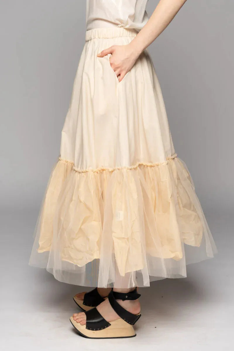 DOGSTAR SORREL TULLE SKIRT natural - Stay Wild Collective  