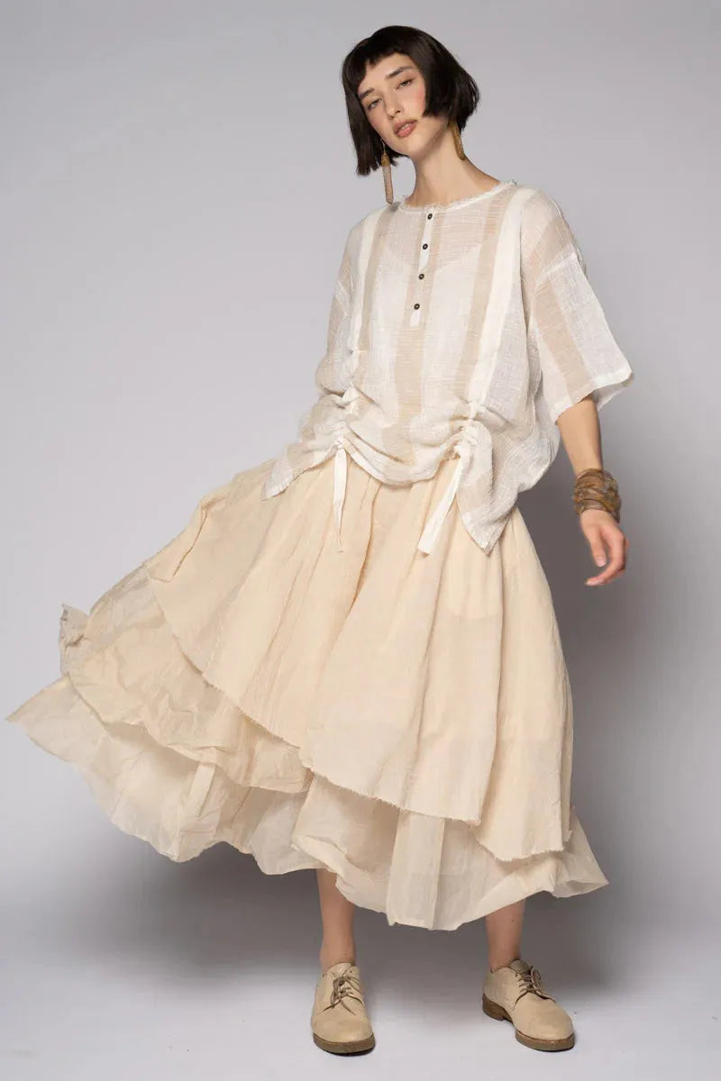 DOGSTAR
KINA GATHER SKIRT natural - Stay Wild Collective  