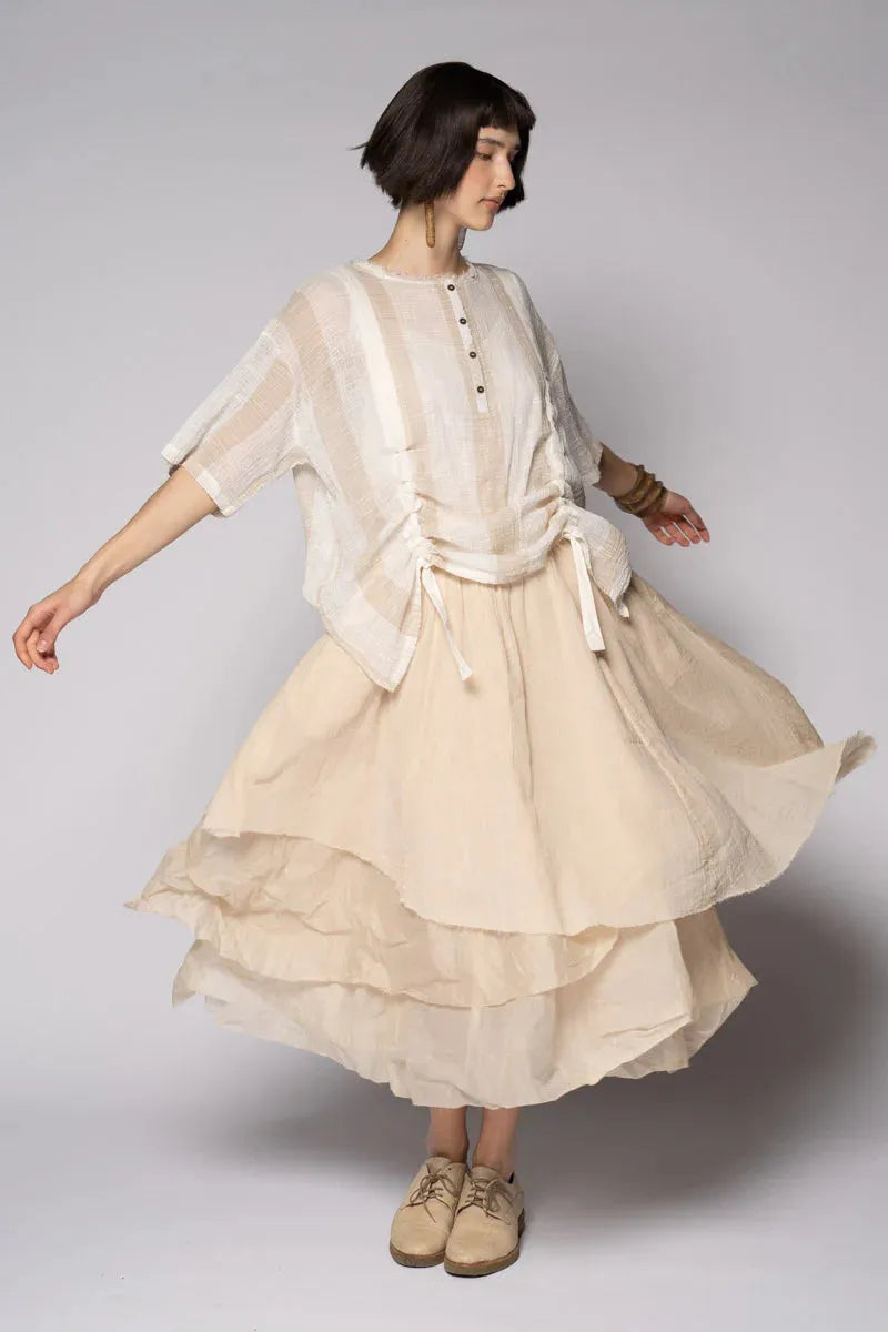 DOGSTAR
KINA GATHER SKIRT natural - Stay Wild Collective  