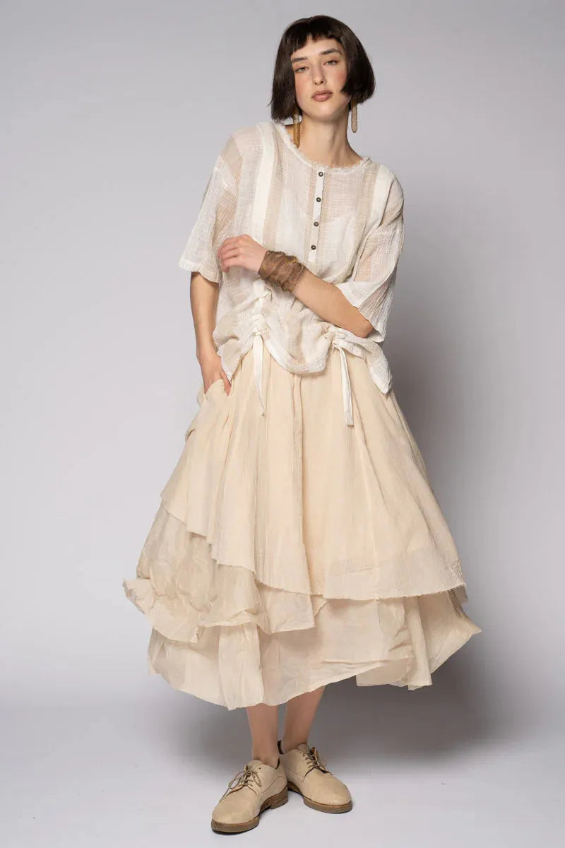 DOGSTAR
KINA GATHER SKIRT natural - Stay Wild Collective  