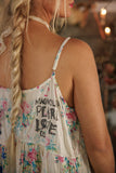Magnolia Pearl Appliqué Vianney Slip Dress 1434-BOR-OS