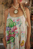 Magnolia Pearl Appliqué Vianney Slip Dress 1434-BOR-OS