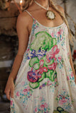 Magnolia Pearl Appliqué Vianney Slip Dress 1434-BOR-OS