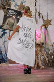 Magnolia Pearl Your Magic Is Sacred Tee Dress 2064-TRUE-OS
