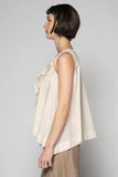 DogStar Kiki Frill Top Natural
