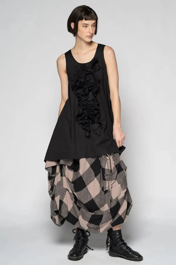 DogStar Kiki Frill Tunic Black - Stay Wild Collective  Top